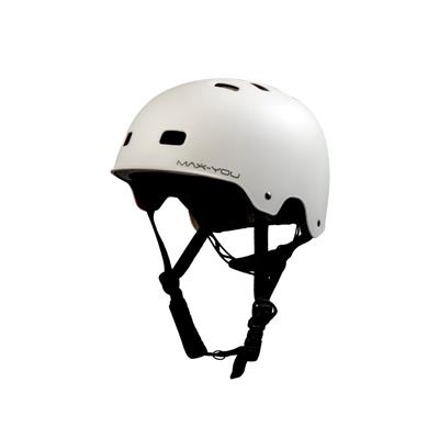 CASCO DEPORTIVO MAX-YOU BLANCO MATE M