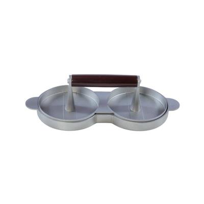 HAMBURGUESERA DOBLE BBQ GRILL DE ALUMINIO