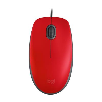 MOUSE LOGITECH M110 SILENT RED