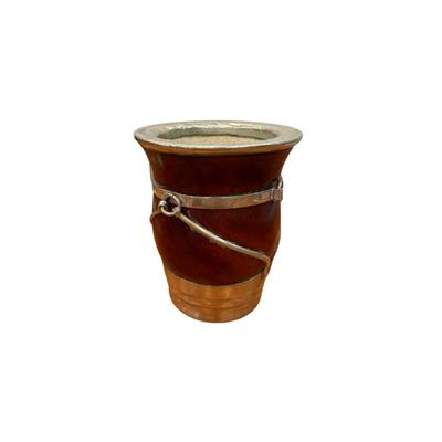 Mate Camionero de Calabaza Virola Alpaca