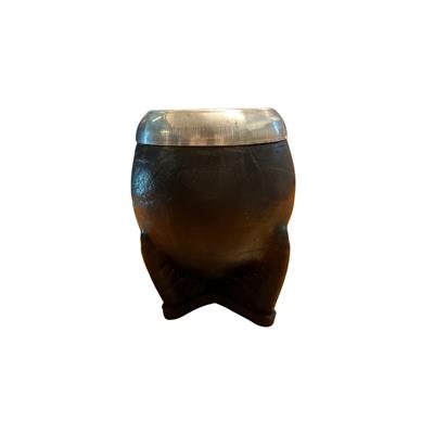 Mate Torpedo de Cuero con Virola de Aluminio
