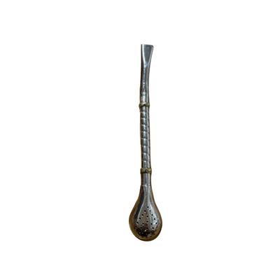 Bombilla Mate Curva - Acero Inoxidable