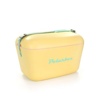 CONSERVADORA POLARBOX 20 LTS AMARILLO C/ ASA CELESTE